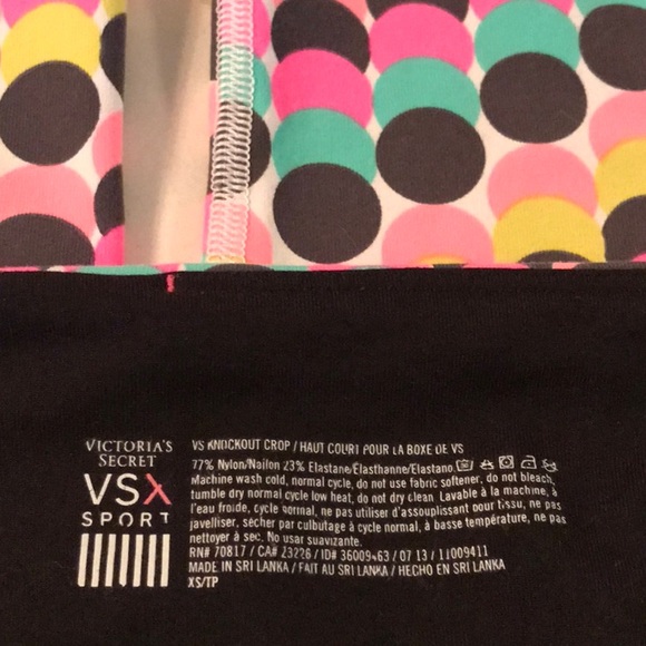 VSX YOGA PANTS CAPRIS XS VICTORIAS SECRET Athletic - Picture 3 of 3